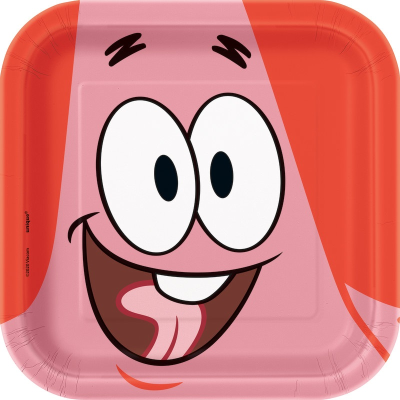 Sponge Bob Birthday Party Dinner Plates